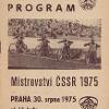 Czech Final, Prague 1975